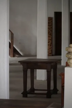 Pamono Danish Baroque Primitive Side Table in Pine, Early 19th Century Outlet