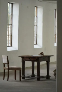 Pamono Danish Baroque Primitive Side Table in Pine, Early 19th Century Outlet