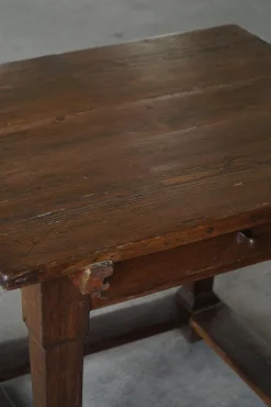 Pamono Danish Baroque Primitive Side Table in Pine, Early 19th Century Outlet