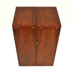 Pamono Danish Captain's Bar attributed to Reno Wahl Iversen for Dyrlund, 1960s Outlet