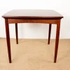 Pamono Danish Extendable and Reversible Table in Rosewood and Felt by Carlo Jensen for Hundevad & Co., 1960s Sale