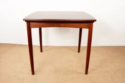 Pamono Danish Extendable and Reversible Table in Rosewood and Felt by Carlo Jensen for Hundevad & Co., 1960s Sale