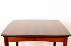 Pamono Danish Extendable and Reversible Table in Rosewood and Felt by Carlo Jensen for Hundevad & Co., 1960s Sale