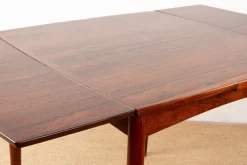 Pamono Danish Extendable and Reversible Table in Rosewood and Felt by Carlo Jensen for Hundevad & Co., 1960s Sale