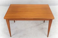 Pamono Danish Extendable Teak No. 254 Dining Table by Niels Otto Møller for J.L. Møllers, 1960s Outlet