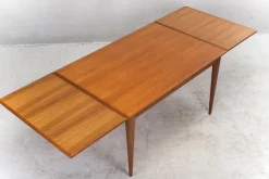 Pamono Danish Extendable Teak No. 254 Dining Table by Niels Otto Møller for J.L. Møllers, 1960s Outlet