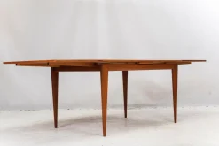 Pamono Danish Extendable Teak No. 254 Dining Table by Niels Otto Møller for J.L. Møllers, 1960s Outlet