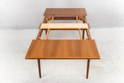 Pamono Danish Extendable Teak No. 254 Dining Table by Niels Otto Møller for J.L. Møllers, 1960s Outlet