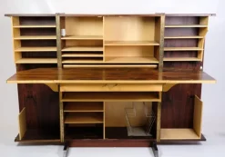 Pamono Danish Hideaway Desk Secretary in Rosewood, 1960s Discount