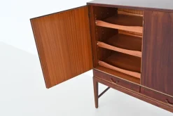 Pamono Danish Highboard in Rosewood by Severin Hansen for Haslev Møbelsnedkeri, 1960 Clearance