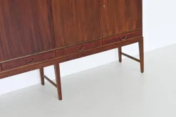 Pamono Danish Highboard in Rosewood by Severin Hansen for Haslev Møbelsnedkeri, 1960 Clearance