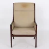 Pamono Danish Mahogany Armchair by Ole Wanscher for Poul Jeppesens Møbelfabrik, 1960s Online