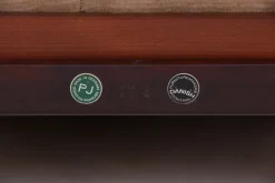 Pamono Danish Mahogany Armchair by Ole Wanscher for Poul Jeppesens Møbelfabrik, 1960s Online