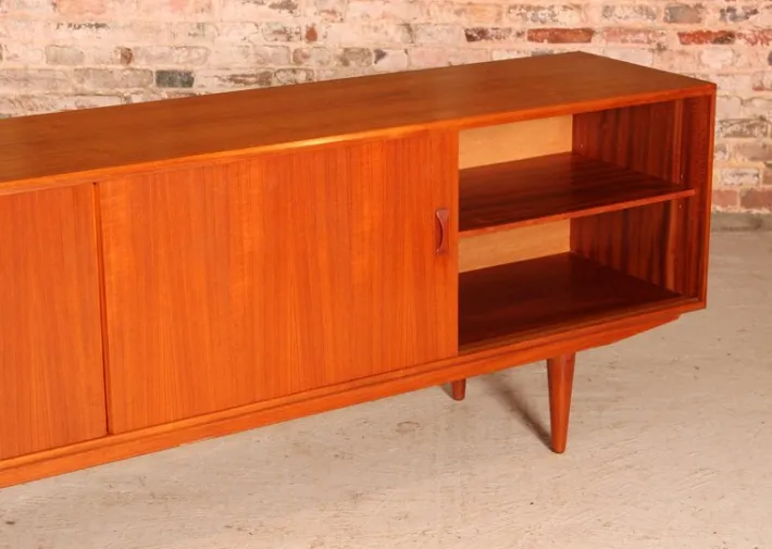 Pamono Danish Mid-Century Teak Sideboard from Clausen& Son, 1960s Clearance