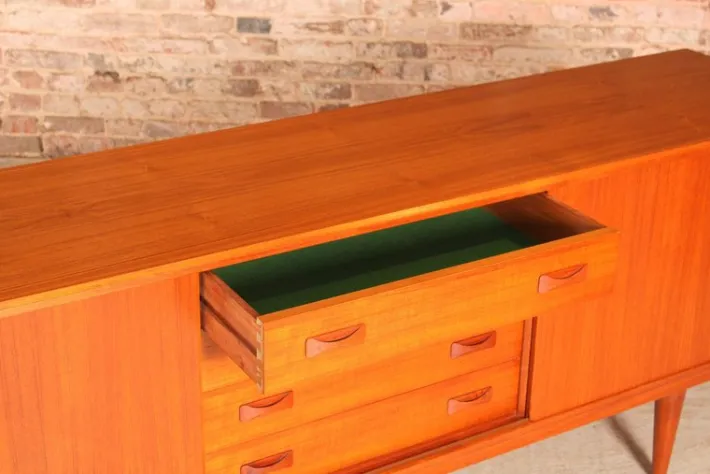 Pamono Danish Mid-Century Teak Sideboard from Clausen& Son, 1960s Clearance