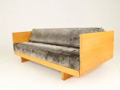 Pamono Danish Model GE258 Convertible Sofa by Hans Wegner for Getama, 1960s New