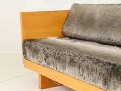 Pamono Danish Model GE258 Convertible Sofa by Hans Wegner for Getama, 1960s New