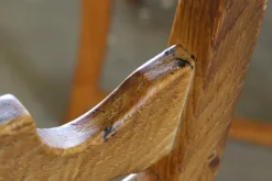 Pamono Danish Modern Brualist Oak Dining Chairs by Henning Kjærnulf, 1960s, Set of 6 New