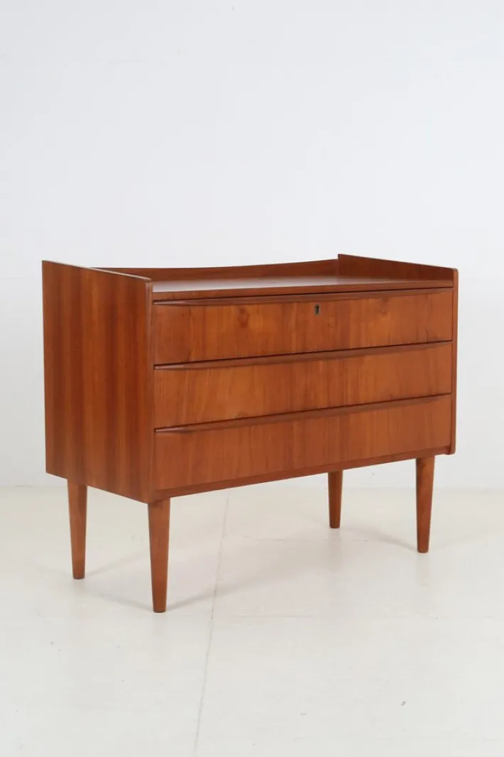 Pamono Danish No. 8 Chest of Drawers in Teak by Tylvad Hansen, 1960s