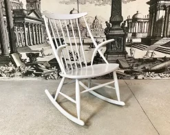 Pamono Danish No.3 Rocking Chair by Illum Wikkelsø for Niels Eilersen, 1950s Discount