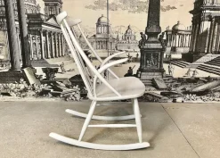 Pamono Danish No.3 Rocking Chair by Illum Wikkelsø for Niels Eilersen, 1950s Discount