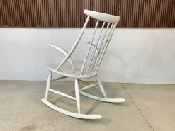 Pamono Danish No.3 Rocking Chair by Illum Wikkelsø for Niels Eilersen, 1950s Discount