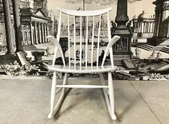 Pamono Danish No.3 Rocking Chair by Illum Wikkelsø for Niels Eilersen, 1950s Discount