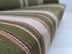 Pamono Danish Oak and Wool 3-Seater Sofa, 1970s Sale