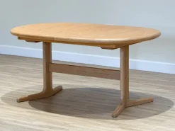 Pamono Danish Oak Dining Table by Laurits M. Larsen, 1960s Outlet