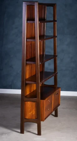 Pamono Danish Rosewood Bookcase by Poul M. Volther, 1960s Sale