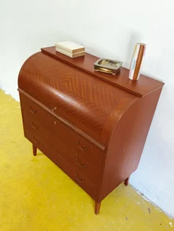 Pamono Danish Round Desk, 1950s Outlet