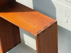 Pamono Danish Sculptural Teak Shelf, 1968 Sale