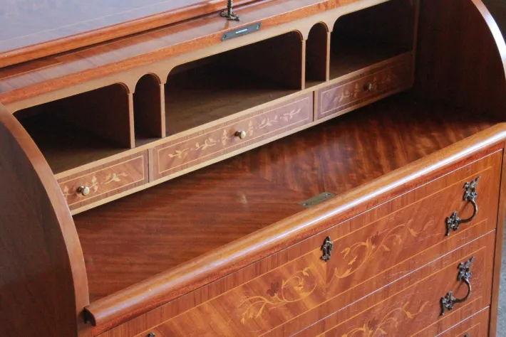 Pamono Danish Secretaire in Cherry by Edmund Jørgensen, 1950s Discount