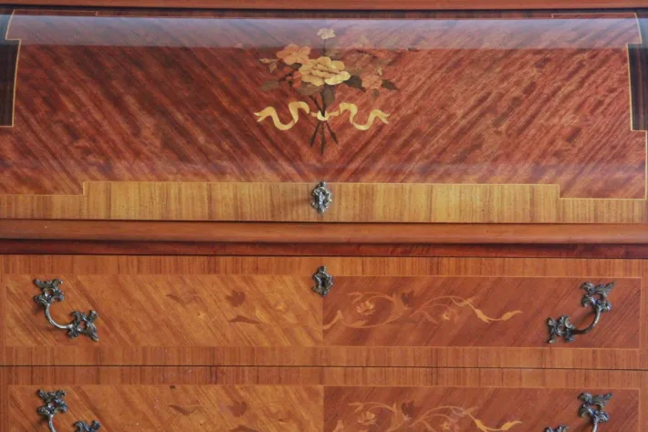 Pamono Danish Secretaire in Cherry by Edmund Jørgensen, 1950s Discount