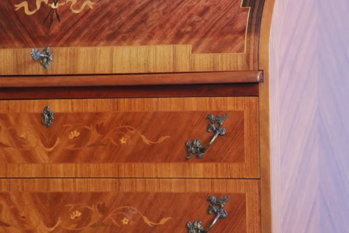 Pamono Danish Secretaire in Cherry by Edmund Jørgensen, 1950s Discount