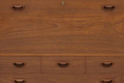 Pamono Danish Secretary Cabinet in Teak by Hvidt and Mølgaard-Nielsen for Søborg Møbelfabrik, 1960s Outlet