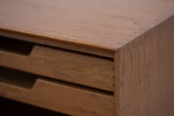 Pamono Danish Secretary Cabinet in Teak by Hvidt and Mølgaard-Nielsen for Søborg Møbelfabrik, 1960s Outlet