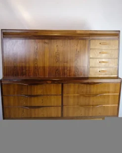 Pamono Danish Secretary in Rosewood by Erling Torvits, 1960s Outlet