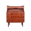 Pamono Danish Secretary in Teak with Pull Out Mirror and Desk, 1960s Clearance