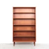 Pamono Danish Teak Bookcase with Adjustable Shelves, 1960s Sale