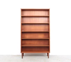 Pamono Danish Teak Bookcase with Adjustable Shelves, 1960s Sale