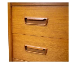 Pamono Danish Teak Bureau by Arne Wahl Iversen for Vinde Mobelfabrik, 1960s New