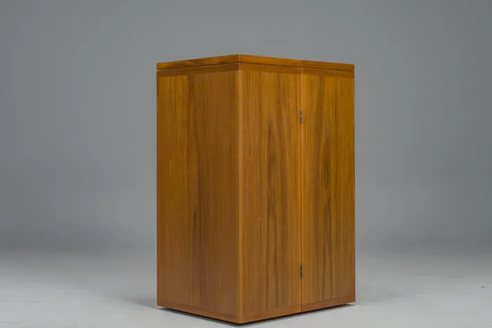 Pamono Danish Teak Captains Bar by Reno Wahl Iversen for Dyrlund, 1960s