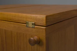 Pamono Danish Teak Captains Bar by Reno Wahl Iversen for Dyrlund, 1960s