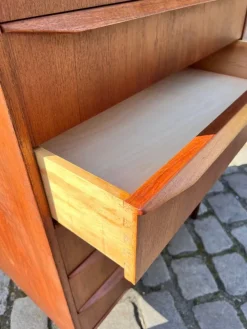 Pamono Danish Teak Chest of Drawers with Lock Discount