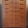 Pamono Danish Teak Chest of Drawers from Borge Dam, 1960s Hot