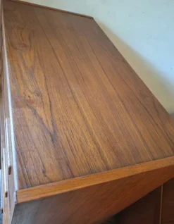 Pamono Danish Teak Chest of Drawers from Borge Dam, 1960s Hot