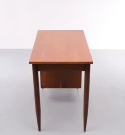 Pamono Danish Teak Drop Leaf Writing Desk by Arne Vodder, 1960s New