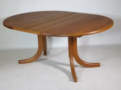 Pamono Danish Teak Extendable Dining Table, 1960s Best