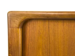 Pamono Danish Teak Hi-Fi Sideboard with Tambour Doors from Dyrlund, 1970s Online